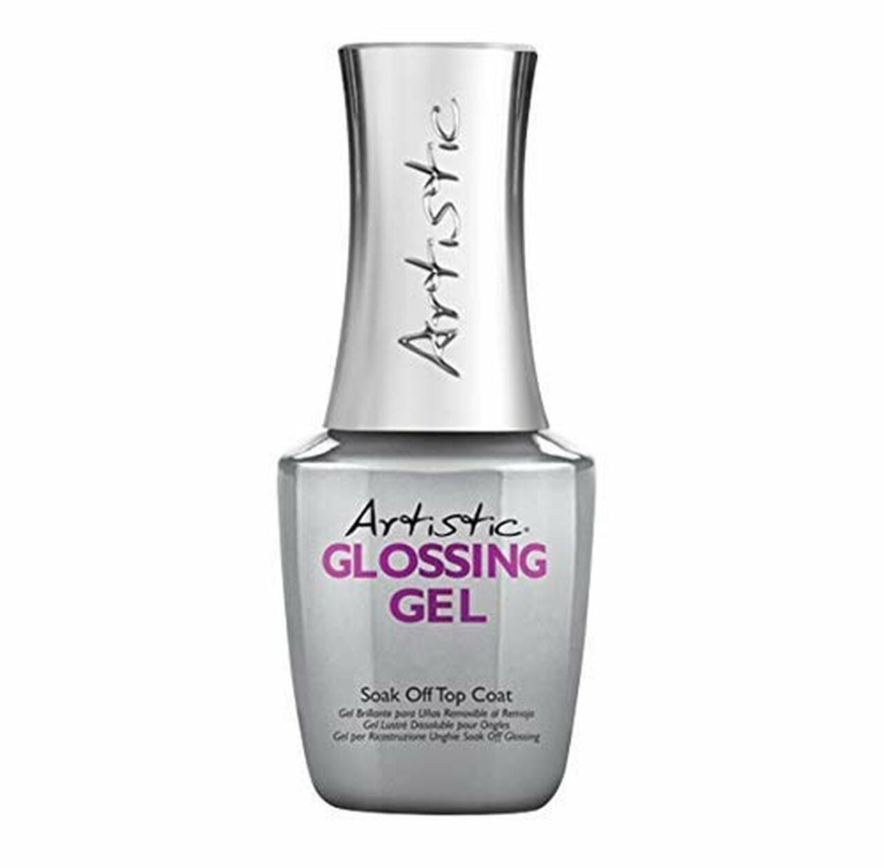 Artistic Colour Gloss Soak Off Top Coat - Glossing Gel 15 mL .5 fl oz