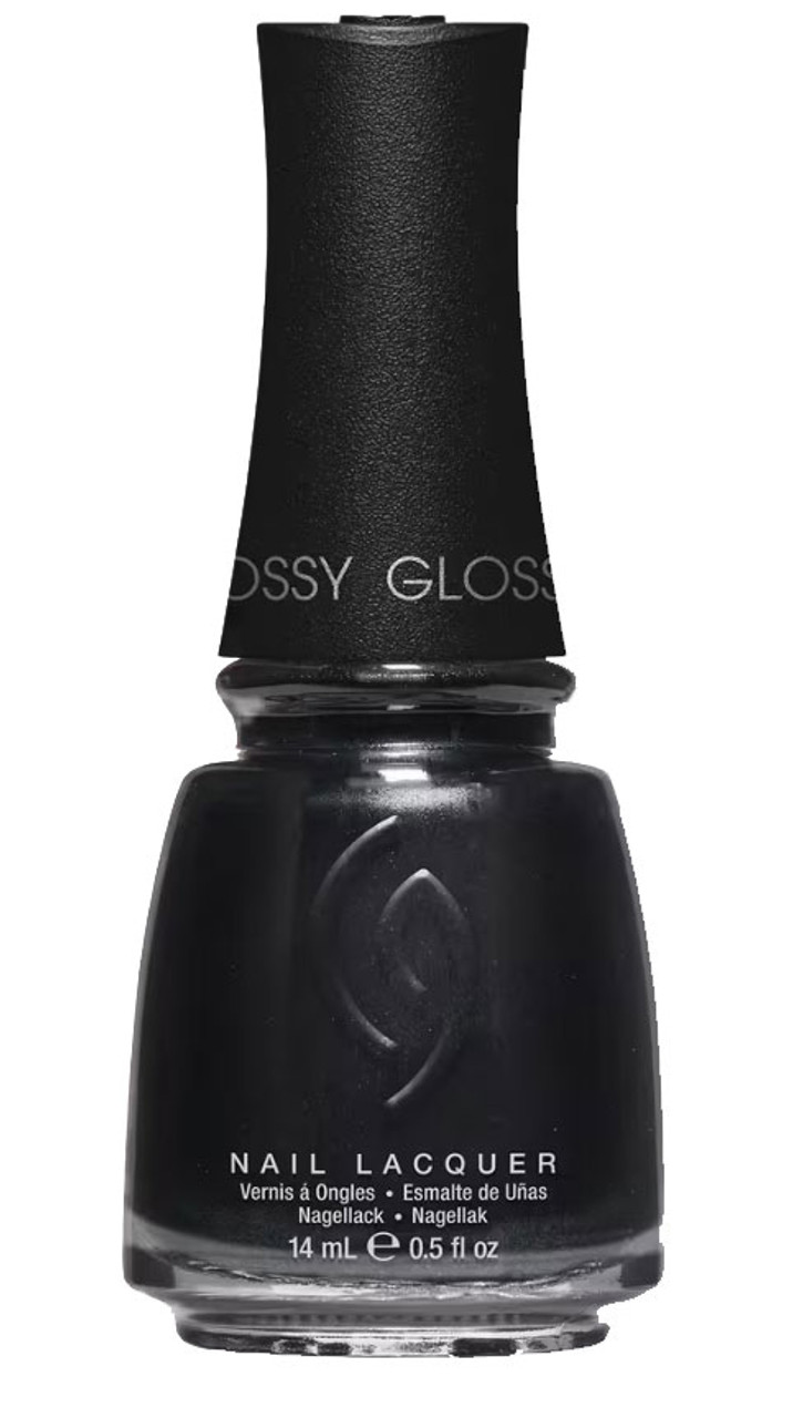 China Glaze Nail Lacquer Black Diamond - 0.5 oz