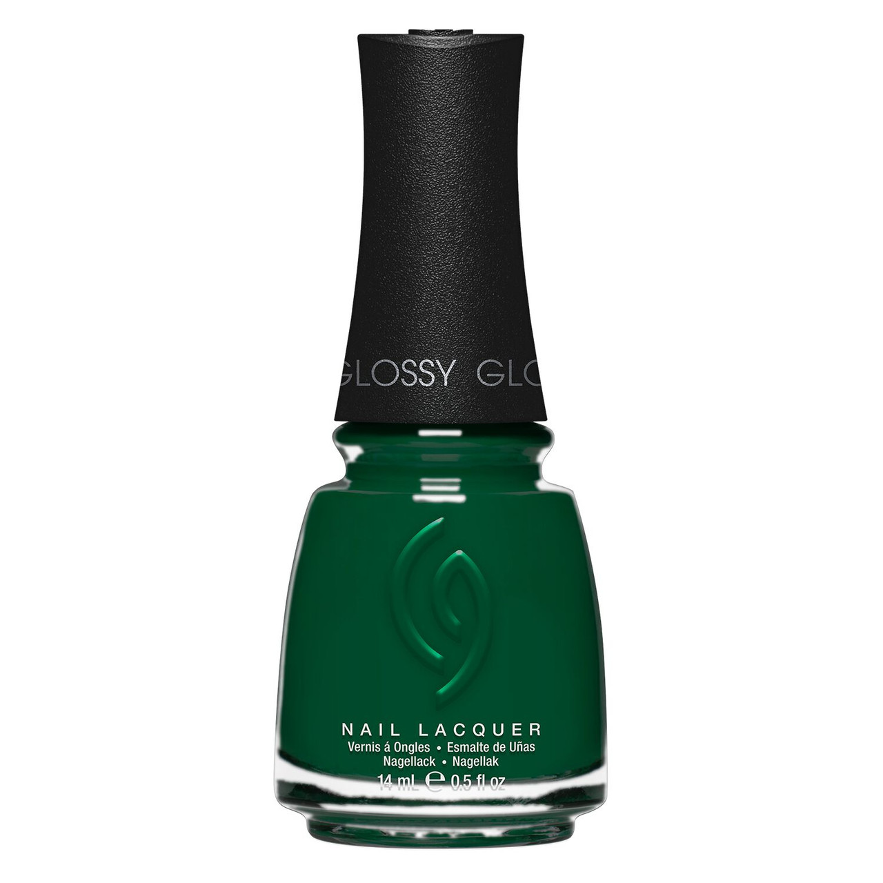 China Glaze Nail Lacquer Midnight Pine - 0.5 oz