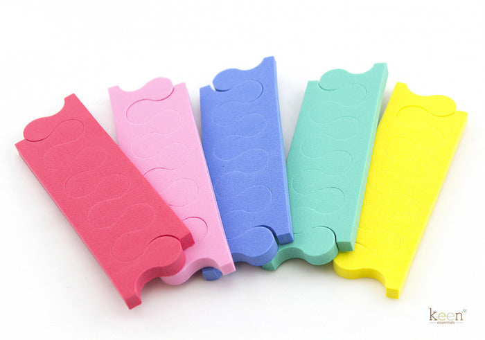DISPOSABLE PEDICURE TOE SEPARATORS - 4 HOLE