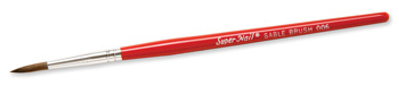 SuperNail Sable Brush Round # 6