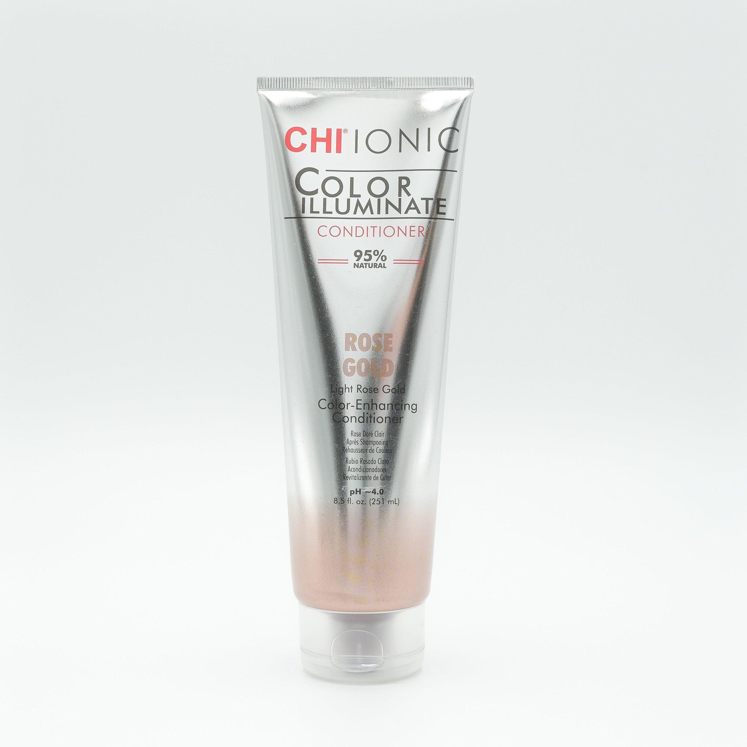 Chi Ionic Color Illuminate Color Enhancing Conditioner Rose Gold 8.5 oz