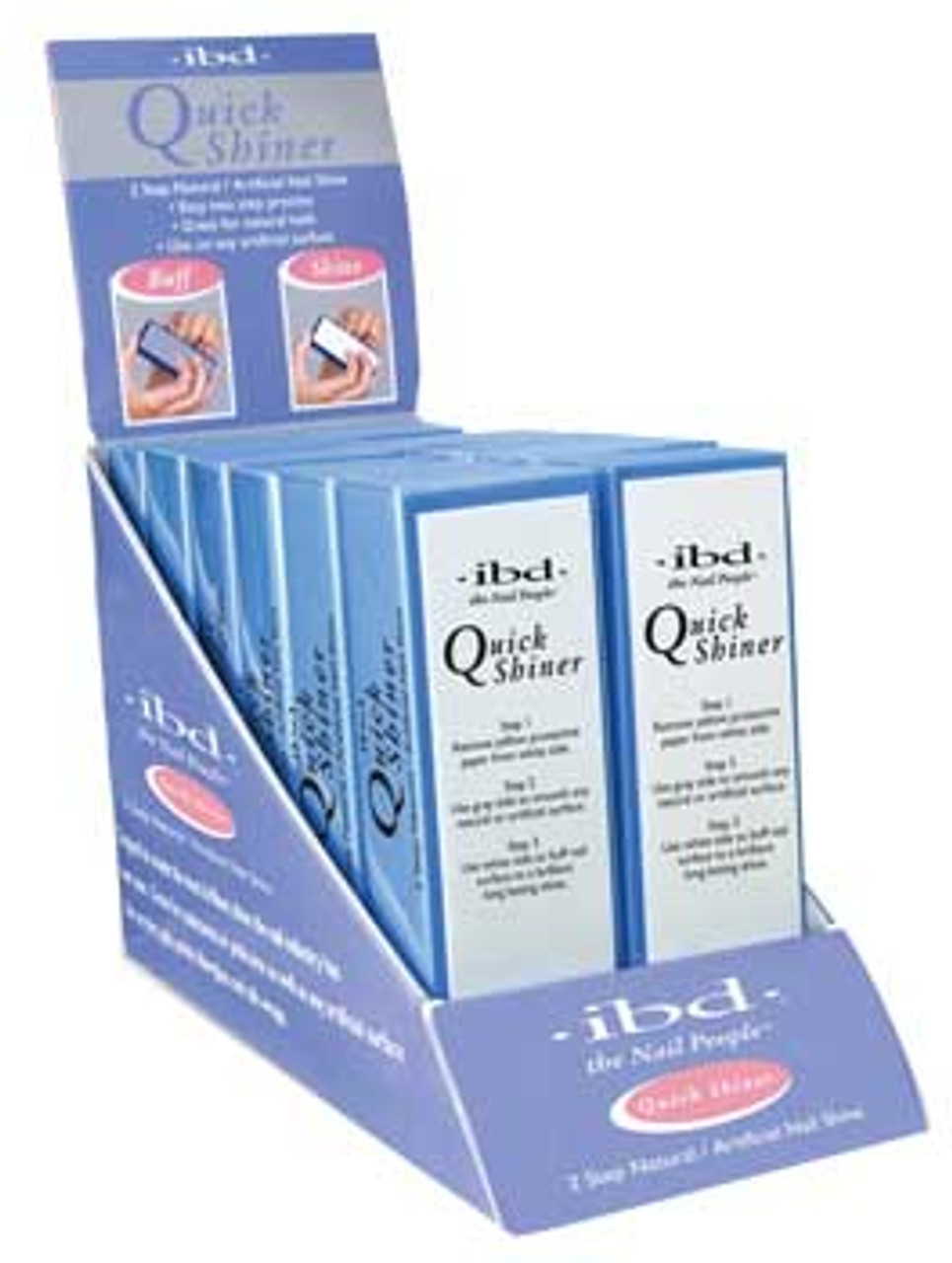 ibd Quick Shiner Block Display - 12pc