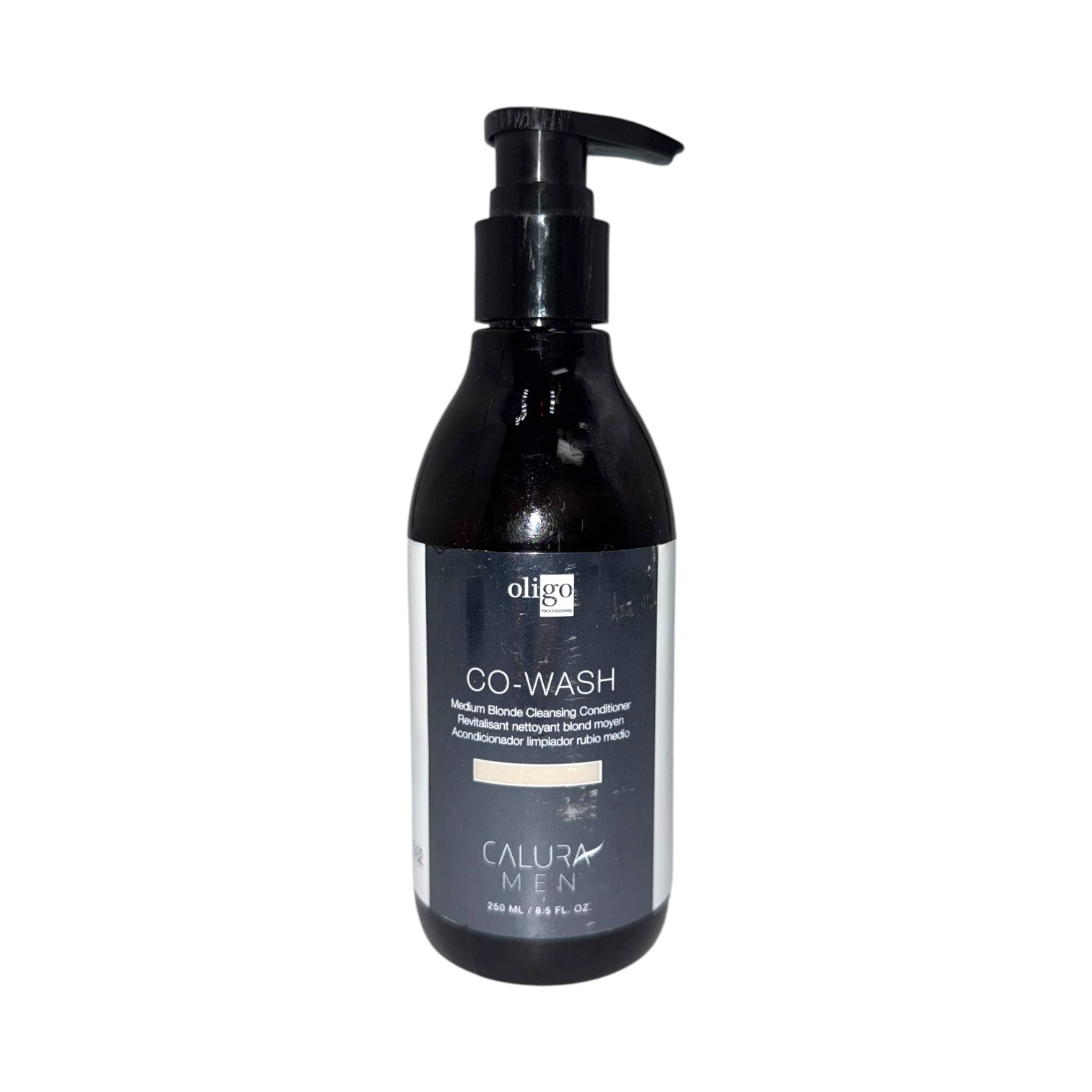 Oligo Calura Men Co Wash Medium Blonde Cleansing Conditioner 8.5 oz