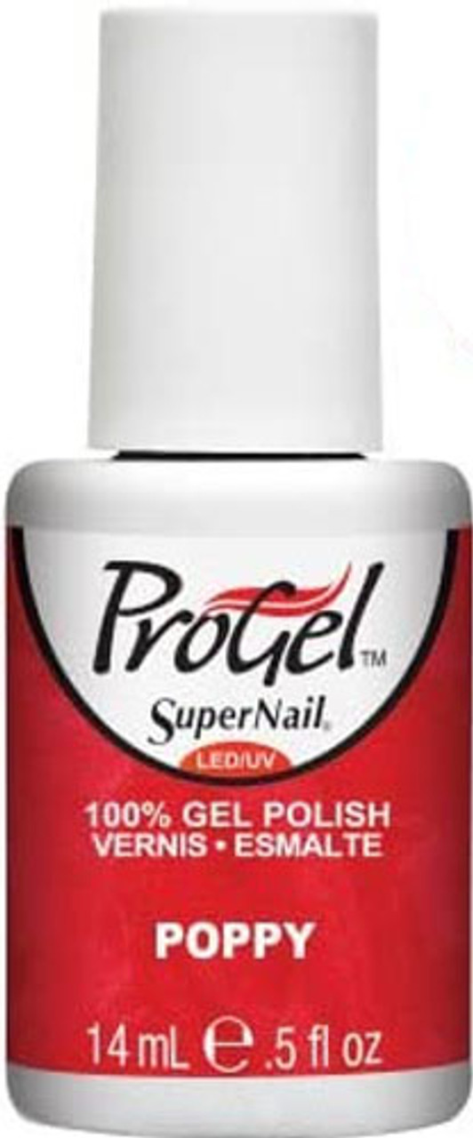 SuperNail ProGel Polish Poppy - Shimmer - .5 fl oz