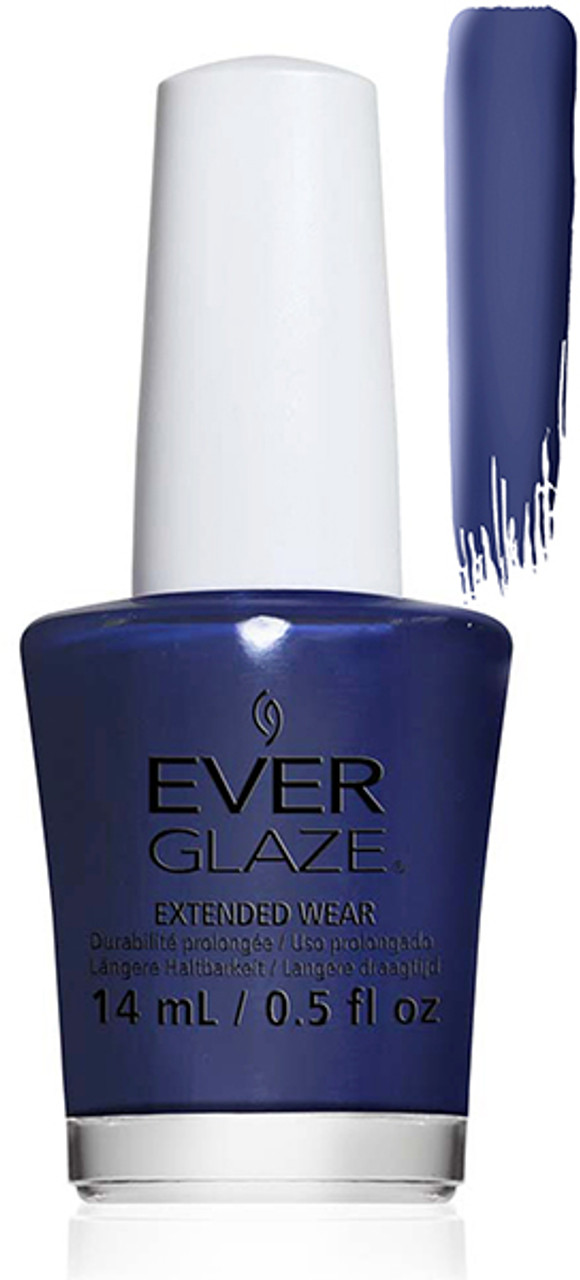 China Glaze EverGlaze Nail Polish Navy Night - 14 ml/ .5 fl. Oz.