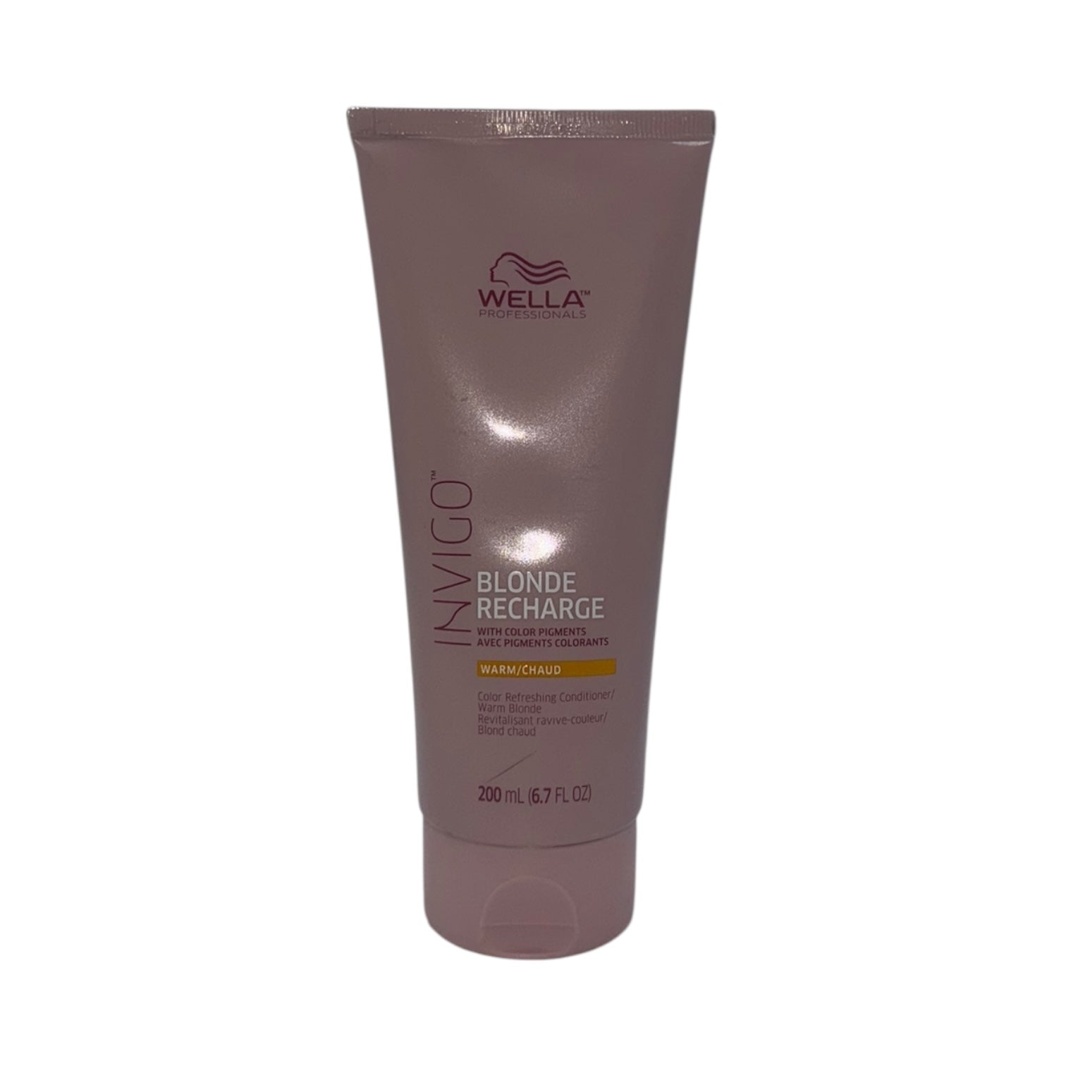 Wella Invigo Blonde Recharge Color Refreshing Conditioner- Warm Blonde 6.7 oz
