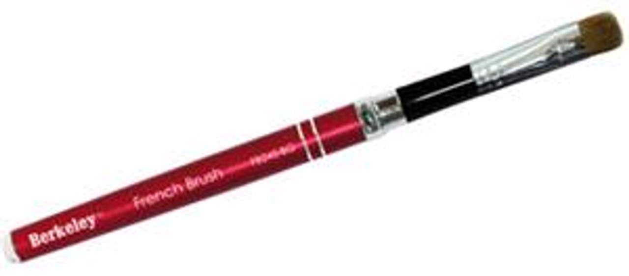 Berkeley Aluminum French Brush #12 - Burgundy