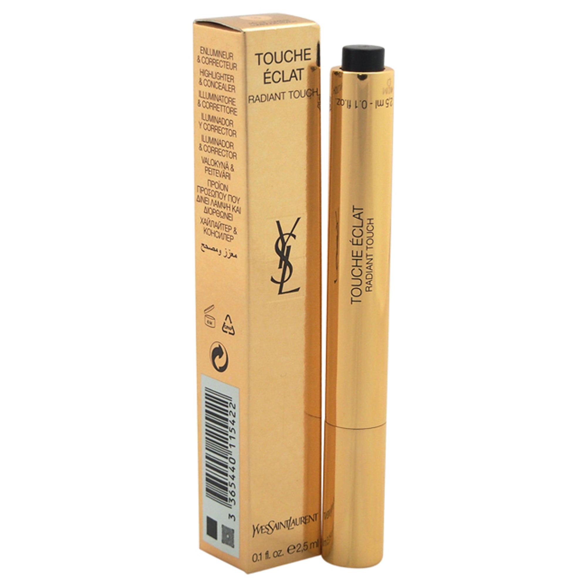 Touche Eclat All-Over Brightening Pen - 3 Luminous Peach by Yves Saint Laurent for Women - 0.08 oz Concealer