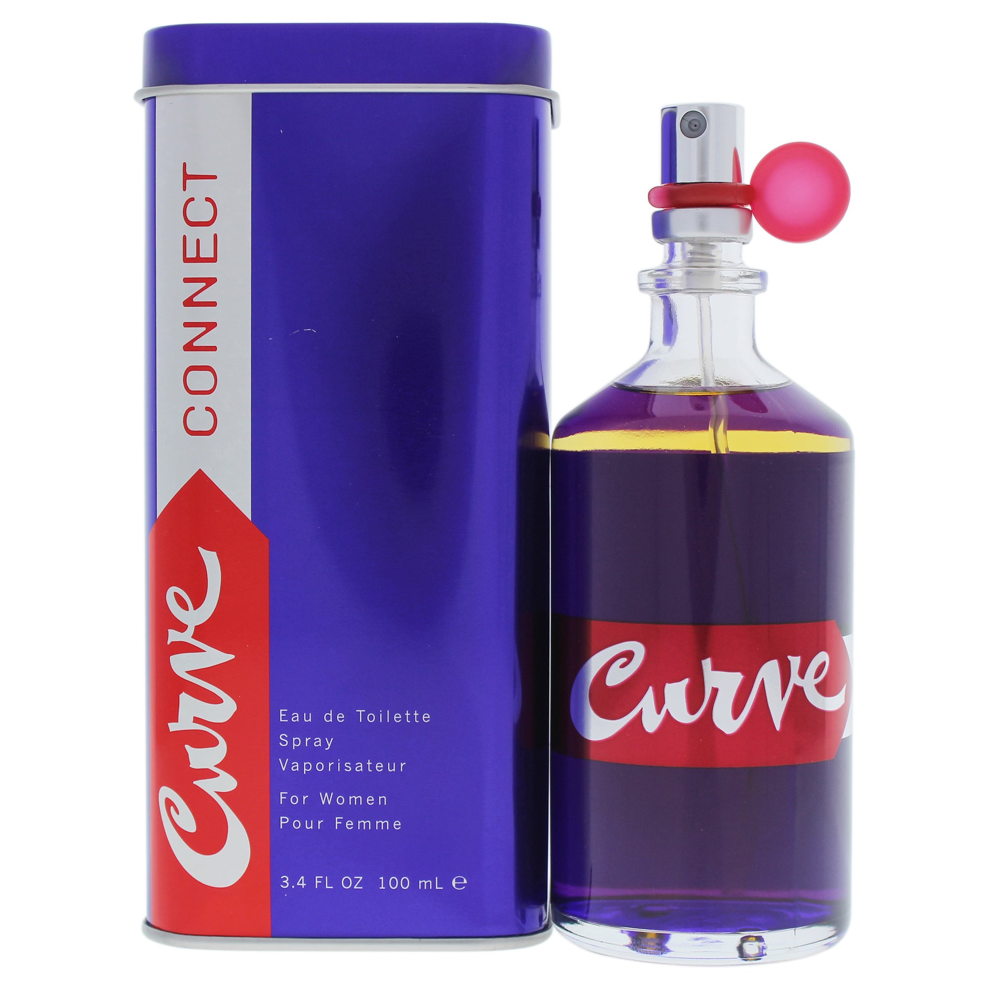 Curve Connect by Liz Claiborne for Women 3.4 oz EDT Spray
