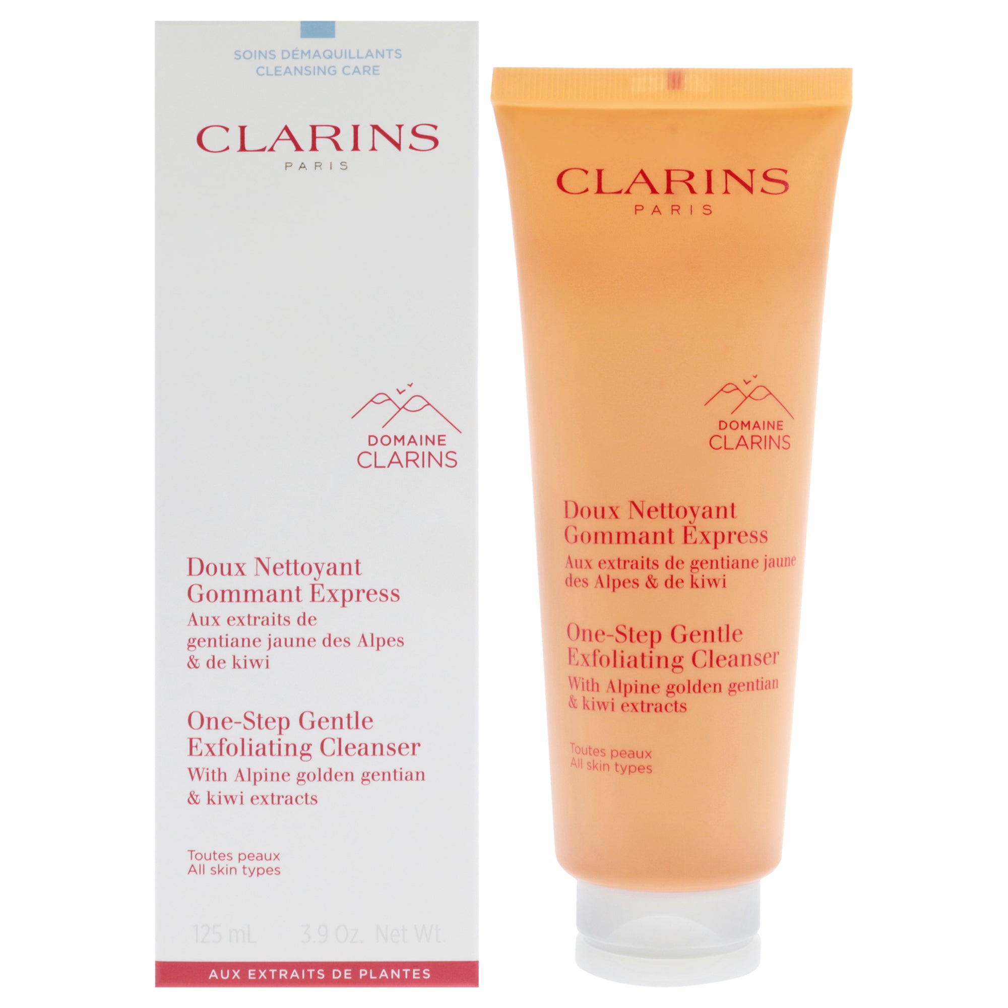 One-Step Gentle Exfoliating Cleanser by Clarins for Unisex - 3.9 oz Cleanser