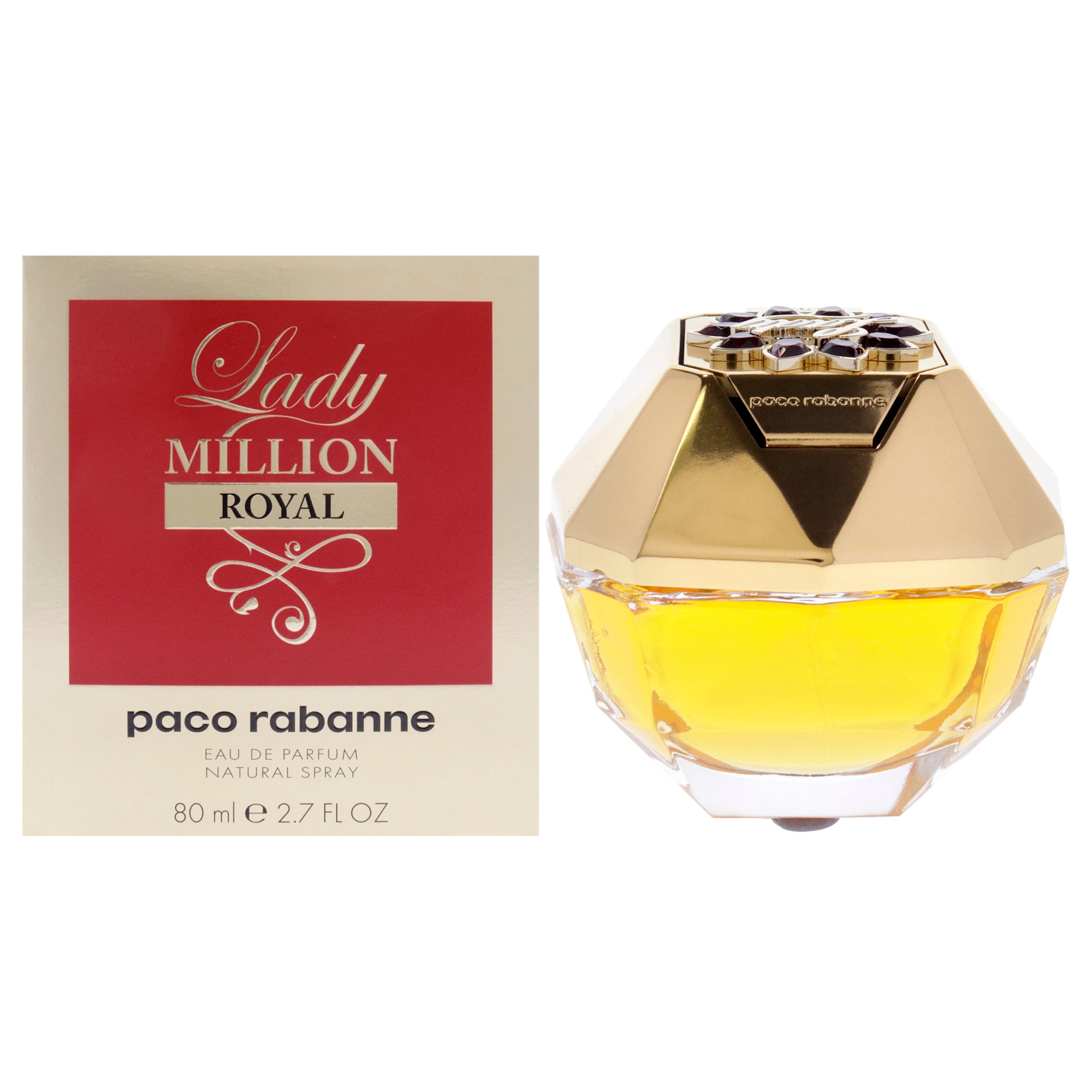 Lady Million Royal by Paco Rabanne for Women - 2.7 oz EDP Spray