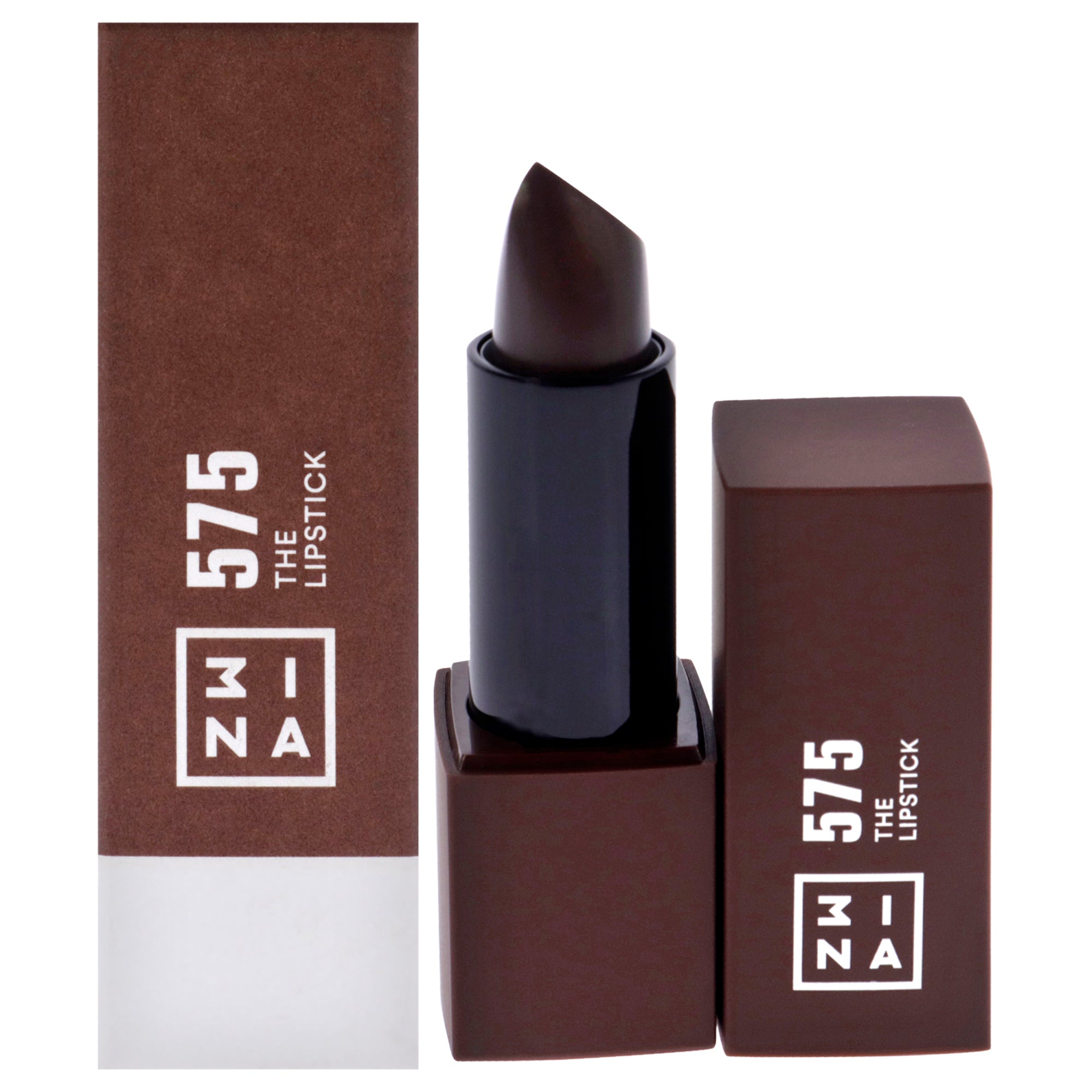The Lipstick - 575 Classic Dark Brown by 3Ina for Women - 0.16 oz Lipstick