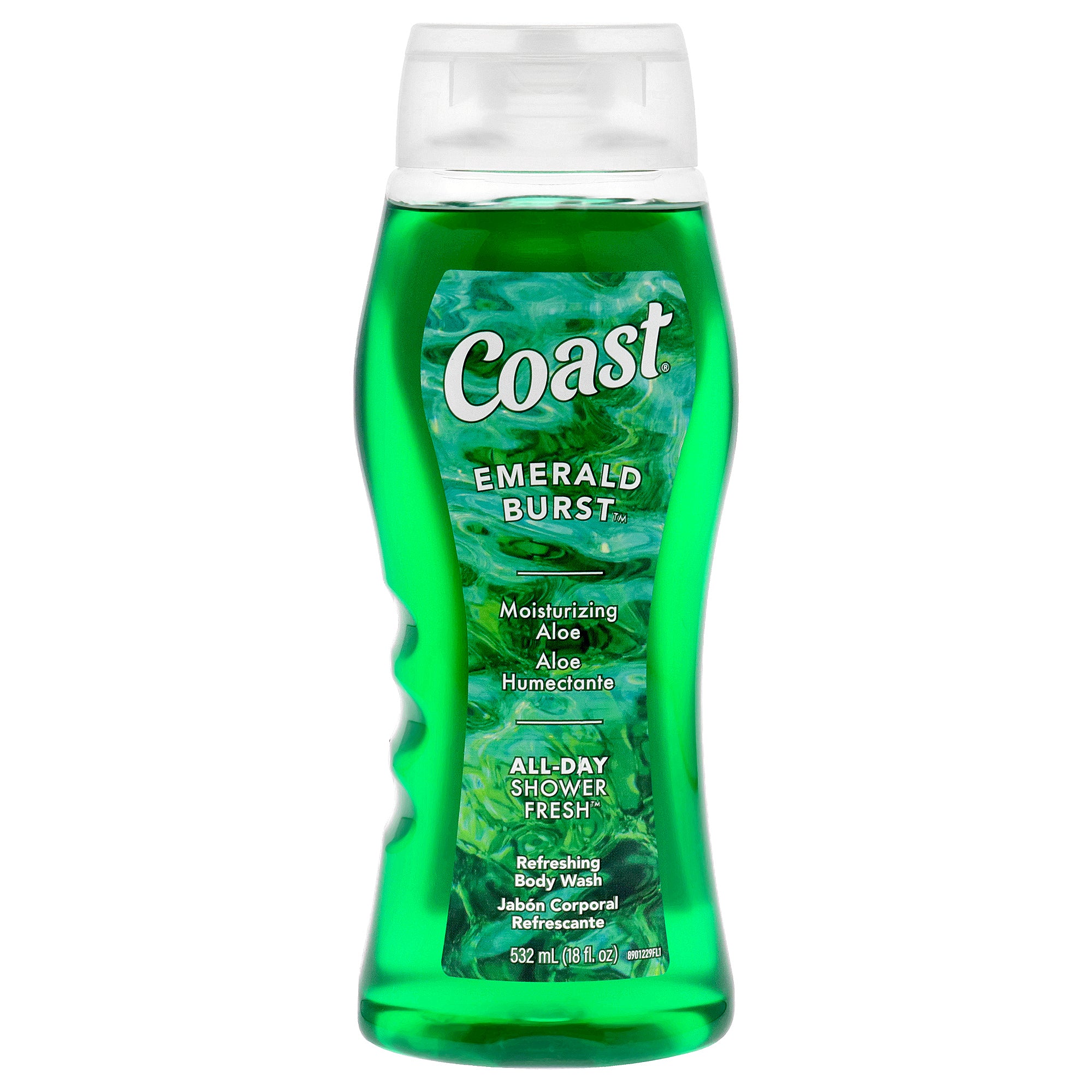 Body Wash - Emerald Burst by Coast for Unisex - 18 oz Body Wash