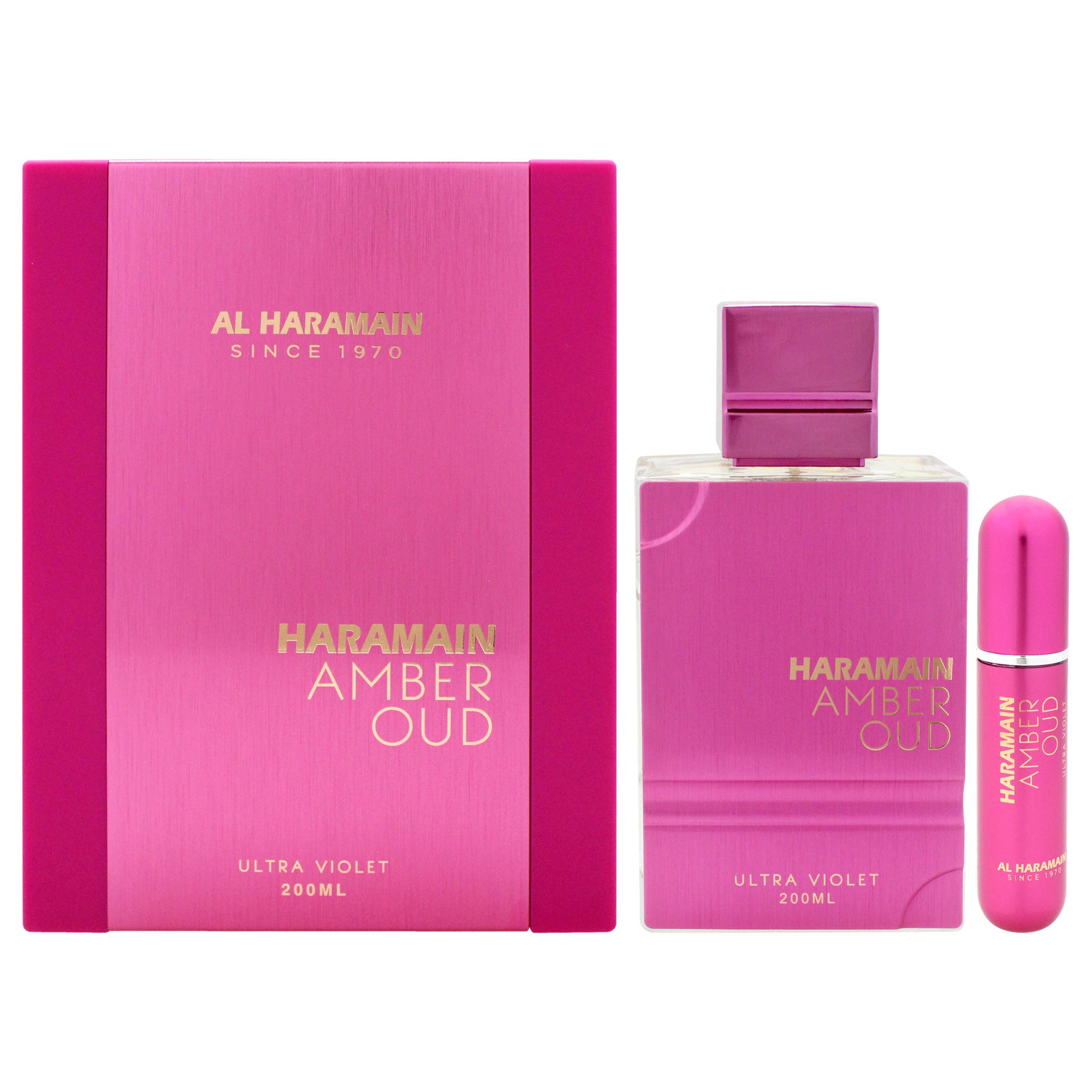 Amber Oud - Ultra Violet by Al Haramain for Women - 6.7 oz EDP Spray (Refillable)