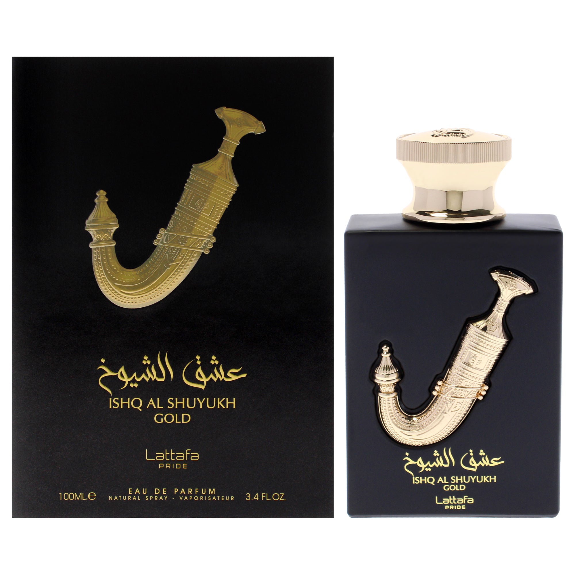 Pride Ishq Al Shuyukh Gold by Lattafa for Men - 3.4 oz EDP Spray