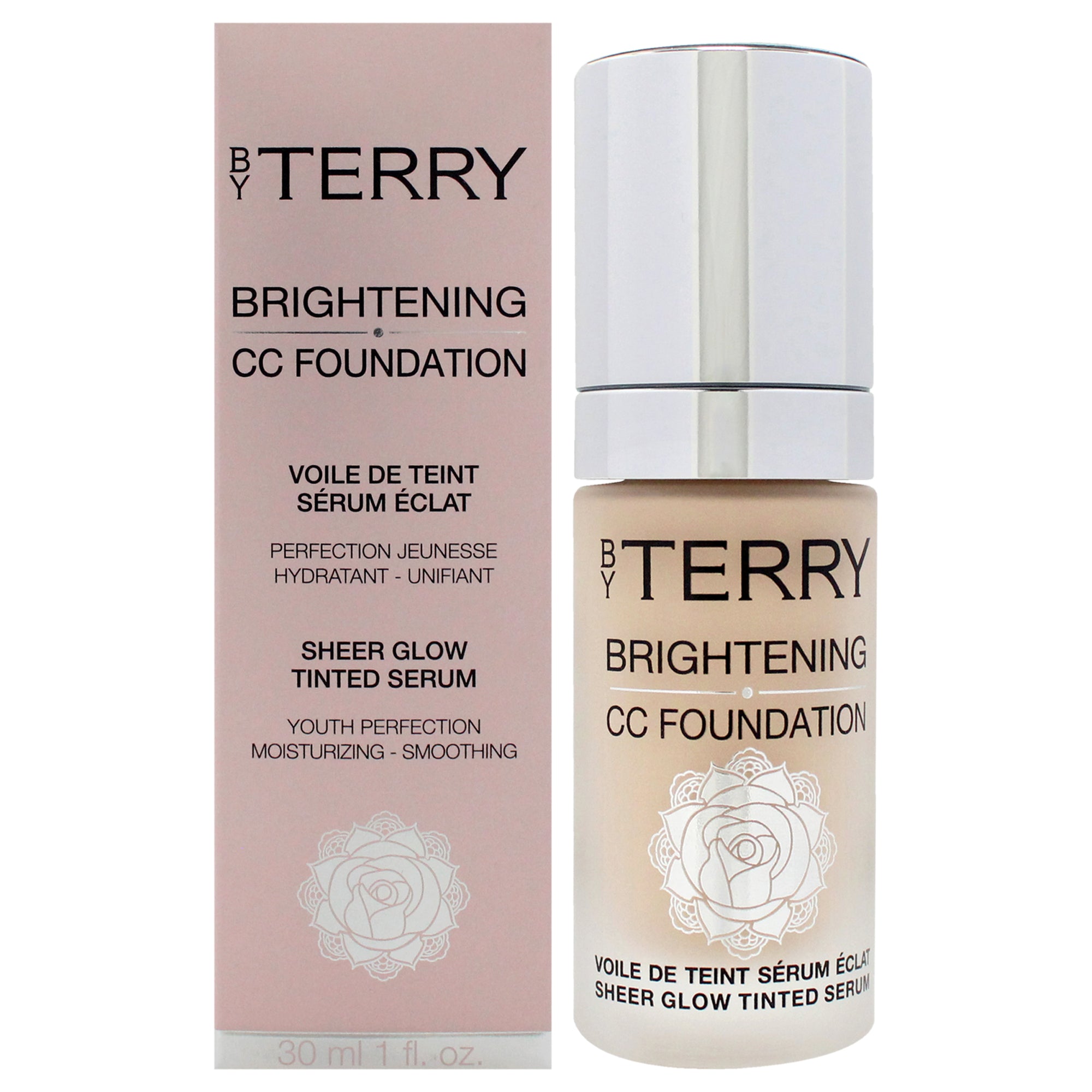 Brightening CC Foundation - 2W Light Warm by By Terry for Women - 1 oz Foundation