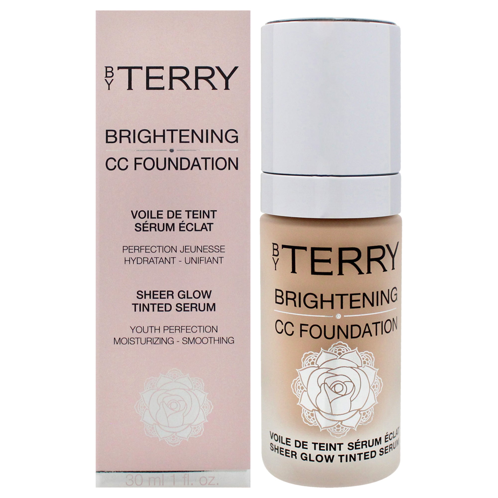 Brightening CC Foundation - 3W Medium Light Warm by By Terry for Women - 1 oz Foundation