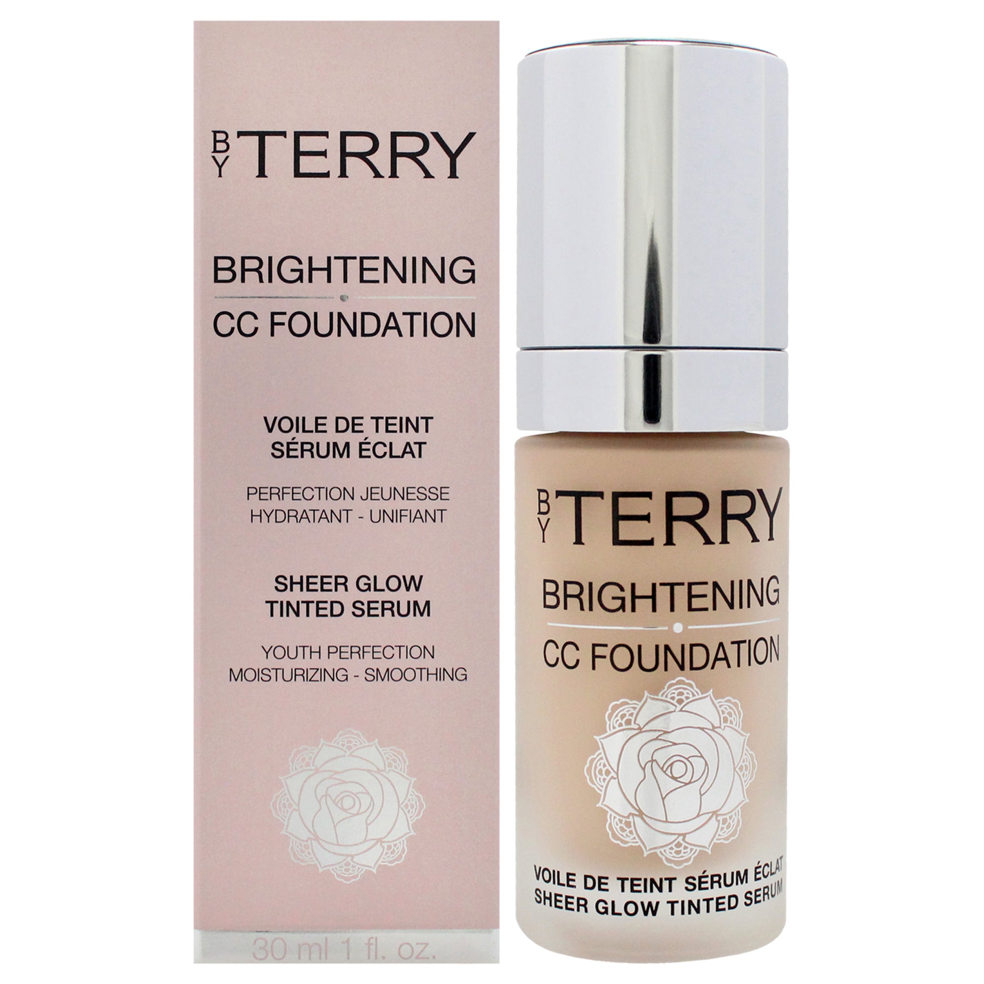 Brightening CC Foundation - 4W Medium Warm by By Terry for Women - 1 oz Foundation