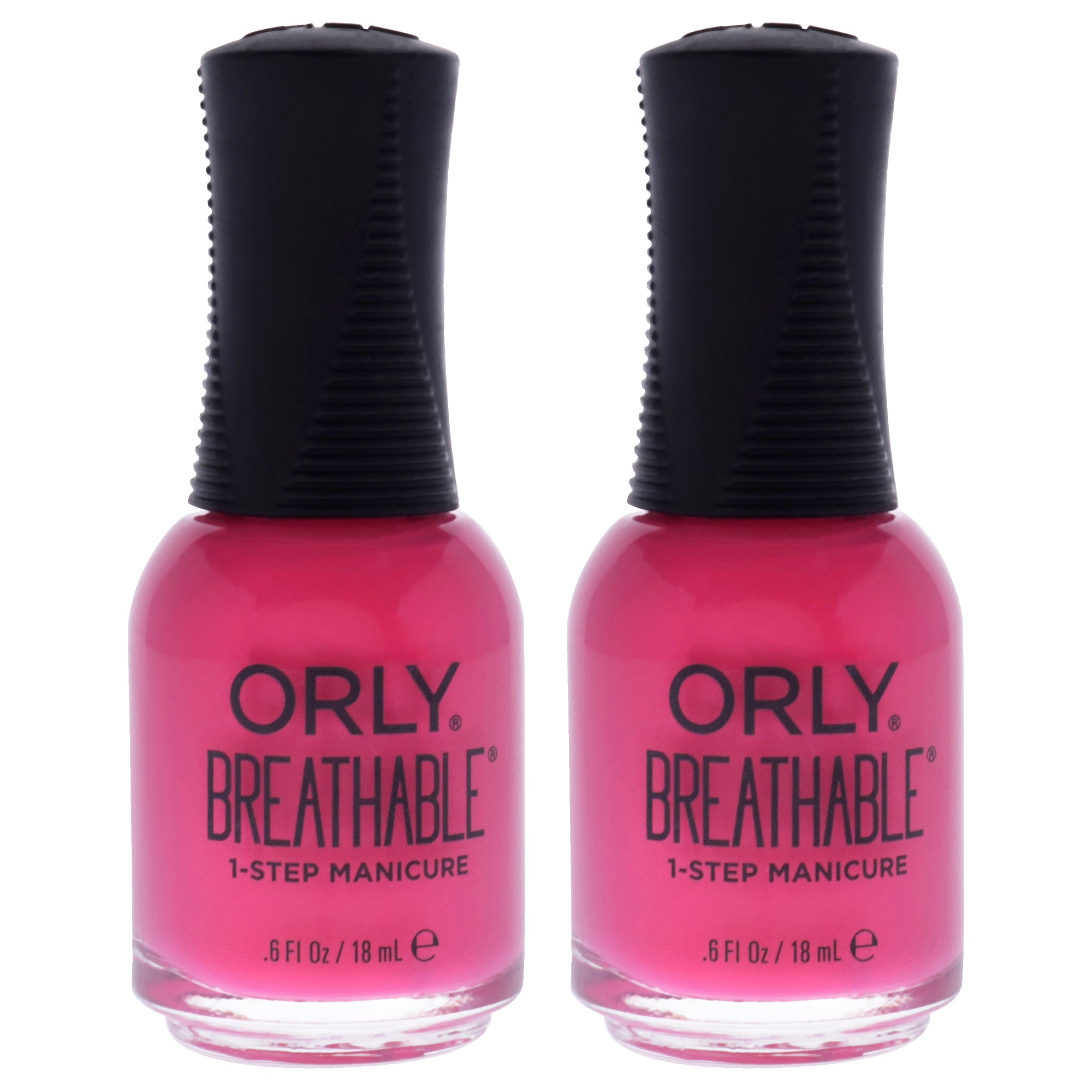 Breathable Treatment Plus Color - 20965 Pep In Your Step by Orly for Women - 0.6 oz Nail Polish - Pack of 2