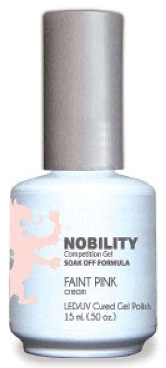 LeChat Nobility LED/UV Cured Gel Polish Faint Pink - .5 oz 15 ml
