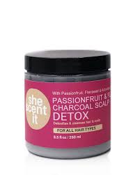 She Scent It - Passionfruit & Flax Charcoal Scalp Detox
