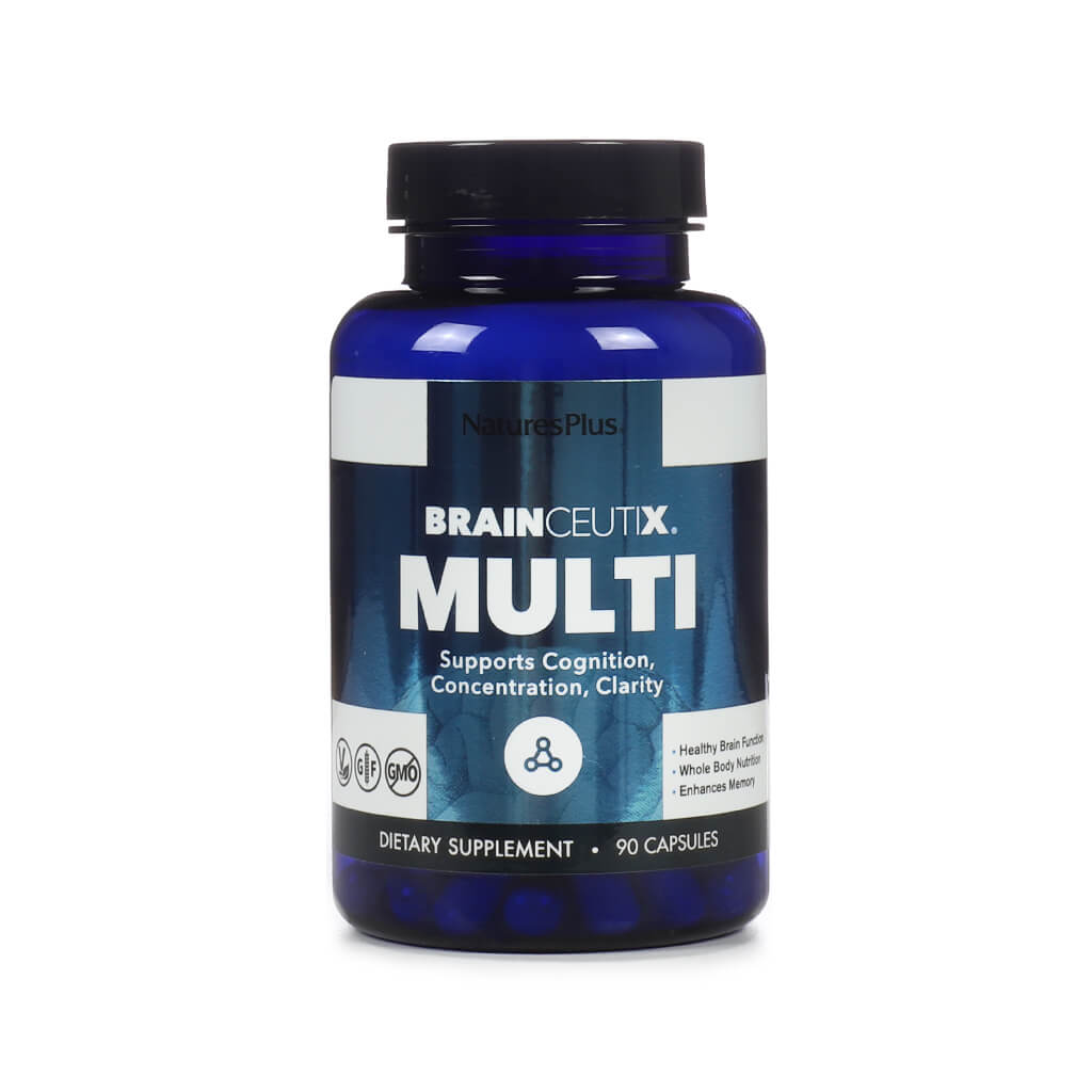 Natures Plus Brainceutix® Multivitamin Capsules - Final Sale