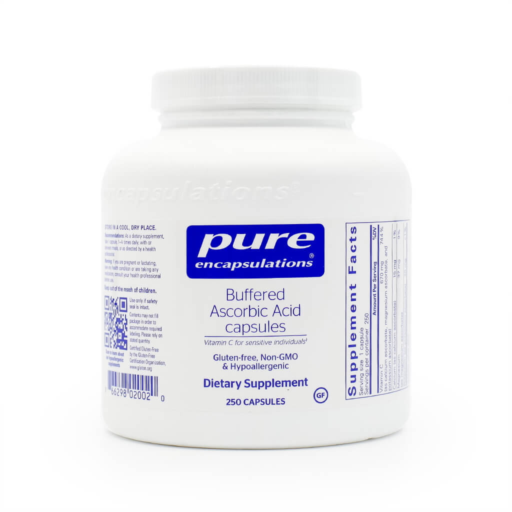 Pure Encapsulations Buffered Ascorbic Acid Capsules