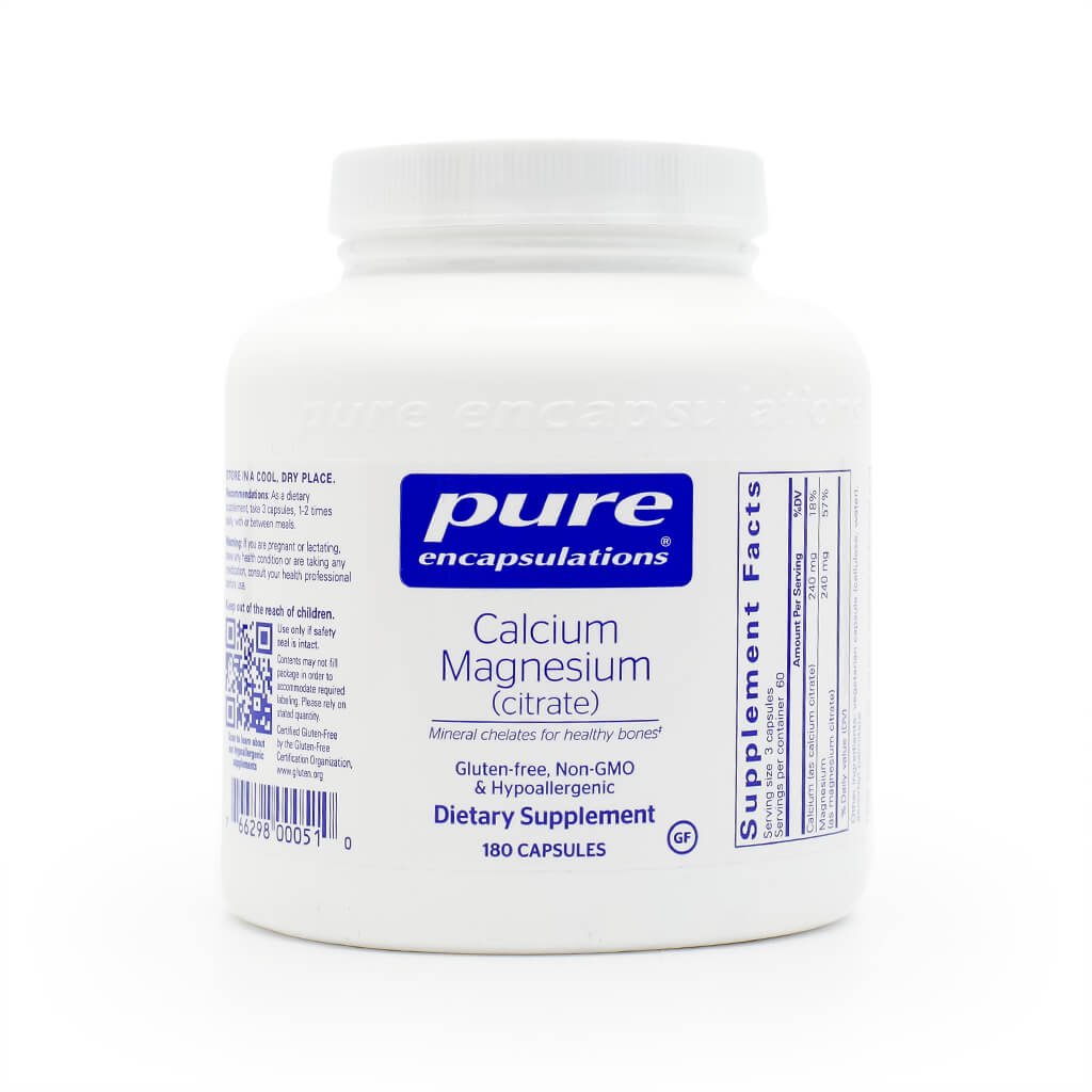 Pure Encapsulations Calcium Magnesium (Citrate)