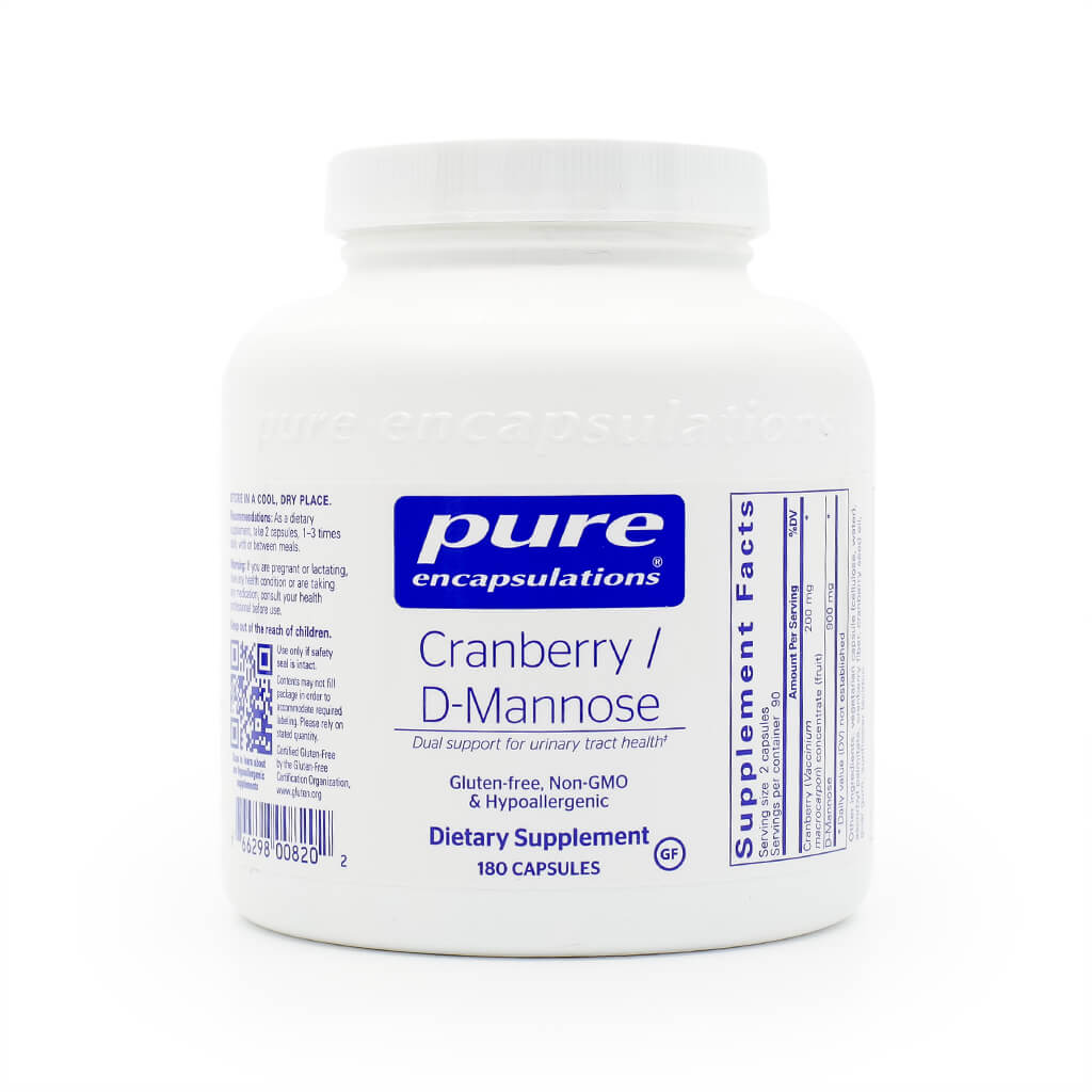 Pure Encapsulations Cranberry/D-Mannose Softgels