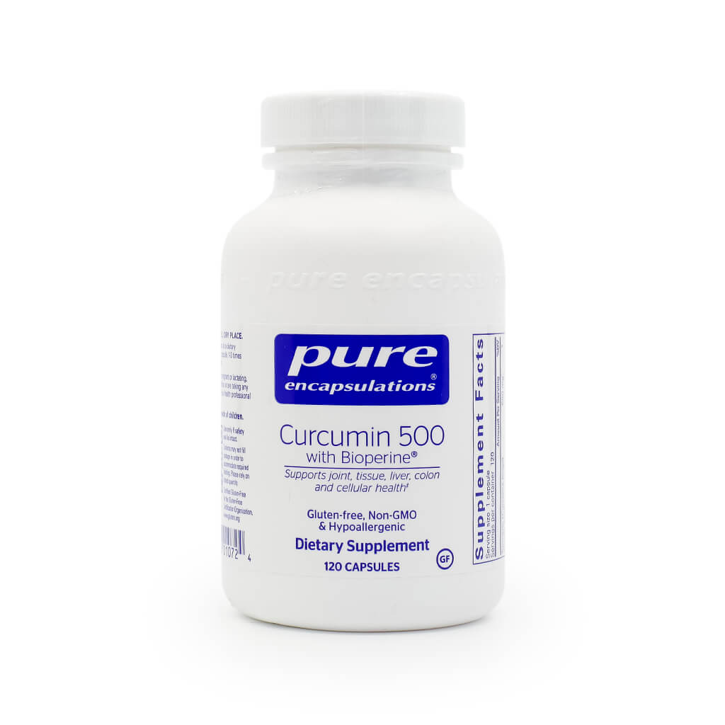 Pure Encapsulations Curcumin 500 with Bioperine®