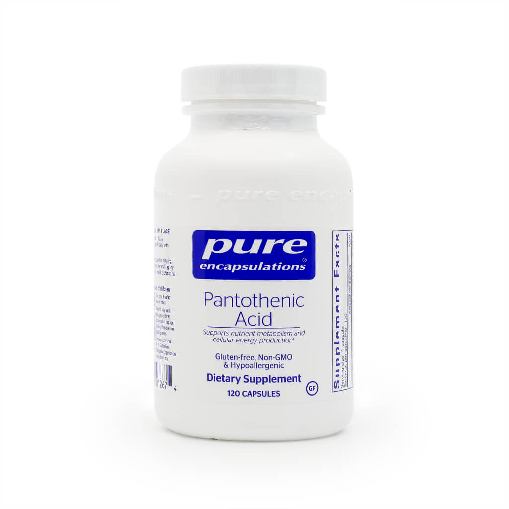 Pure Encapsulations Pantothenic Acid Capsules