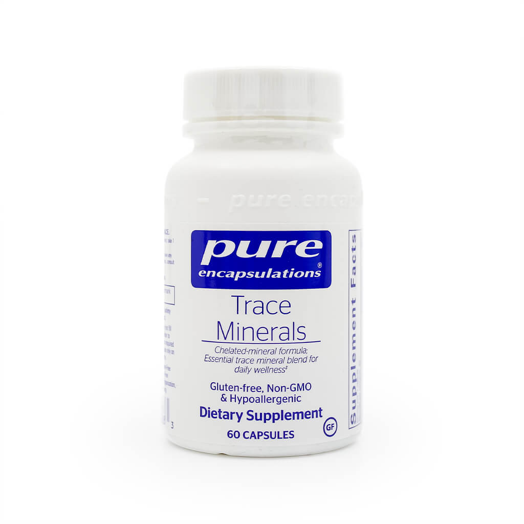 Pure Encapsulations Trace Minerals Capsules