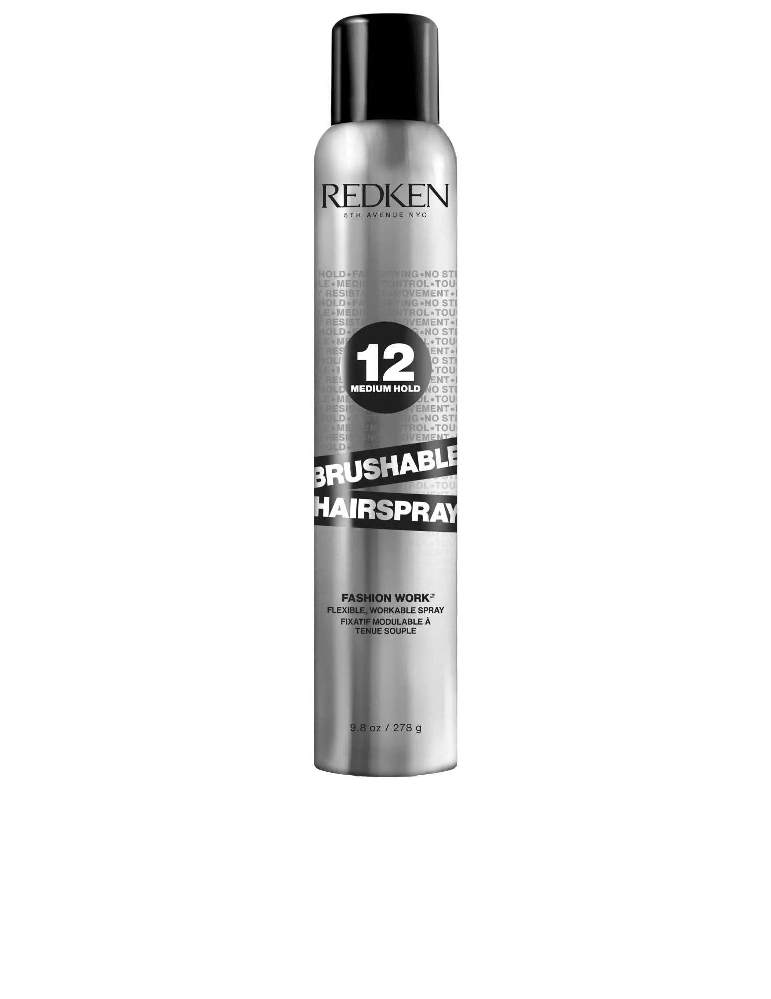 Brushable Medium Hold 12 Hairspray