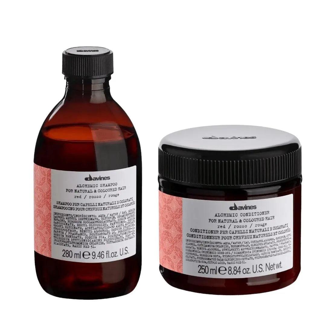Davines Alchemic Red Shampoo and Conditioner Duo 250 ml