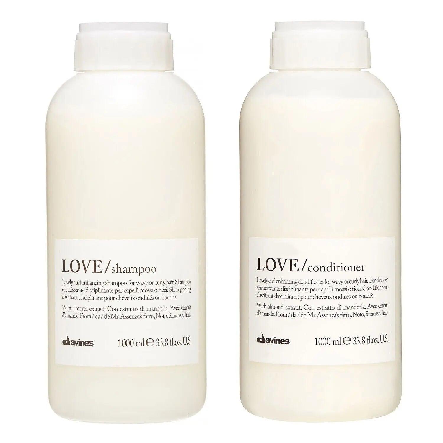 Davines Love Curl Pro Size Shampoo & Conditioner 1L Duo