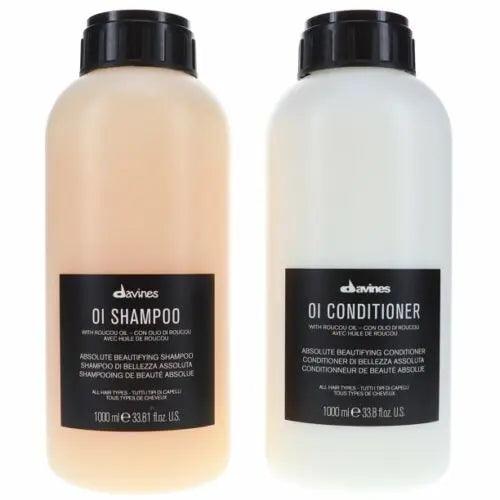 Davines Oi Shampoo & Conditioner Pro Size 1L Duo