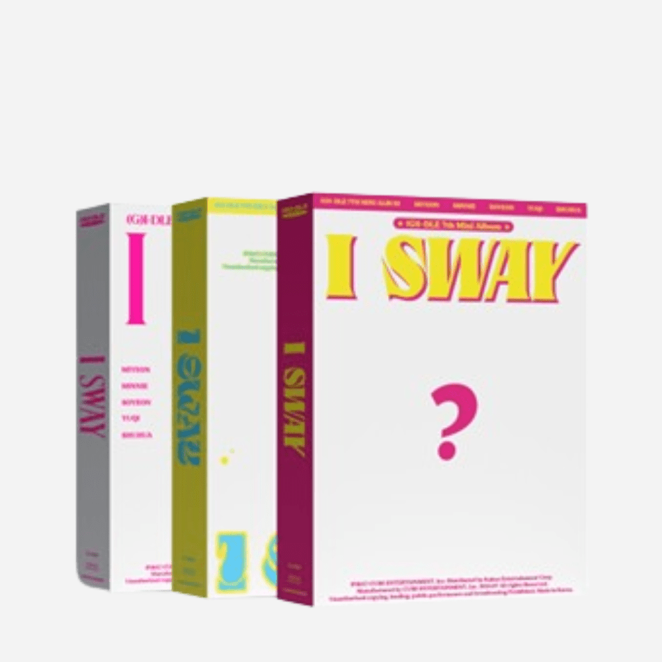 [(G)I-DLE] 7th Mini Album [I SWAY] (Wind Ver. / Wave Ver. / Beat Ver.)