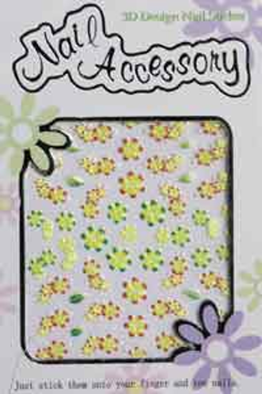 3 D Design Nail Sticker - M25