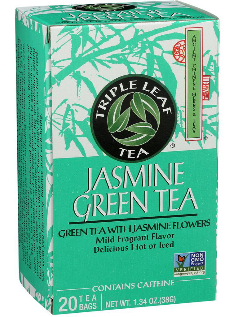 Triple Leaf Tea, Jasmine Green Tea, 20 tea bags